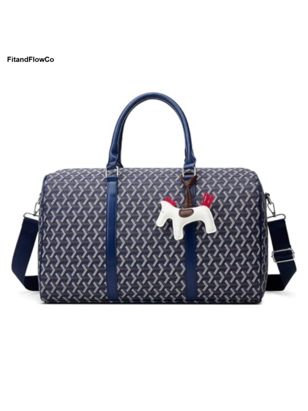 Women's Travel Duffle Weekender Overnight Gym Bag Waterproof Polyester